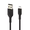 Belkin Kabel PVC USB-C to Lightning 1m Black