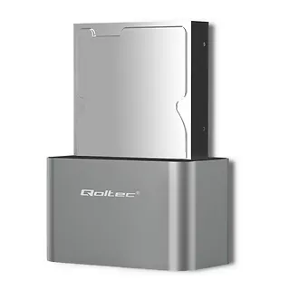 Qoltec Stacja dokująca dysków HDD/SSD | 2.5"/3.5" SATA | USB 3.0