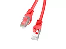 LANBERG Patchcord kat.6a 5,0M czerwony Fluke