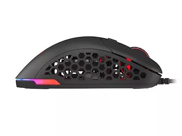 NATEC Mysz Genesis Xenon 800 lekka 16000 DPI podświetlenie RGB dla graczy lekka Czarna