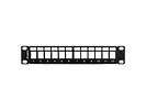 LANBERG Patch panel 12port 1U z organizerem PPKS-9112-B