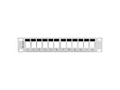 LANBERG Patch panel 12port 1U z organizerem PPKS-9112-S