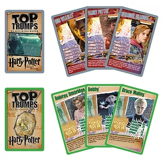 Winning Moves Gra karciana TopTrumps Tin Harry Potter Syltherin