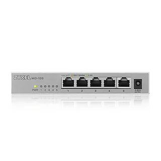 Zyxel MG105 5Ports Desktop 2,5G unmanaged Switch MG-105-ZZ0101F