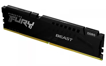 Kingston Pamięć DDR5 Fury Beast Black  16GB(1*16GB)/5200  CL40