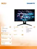 Gigabyte Monitor 32 M32U GAMING IPS/1ms/4K/HD/HDMI