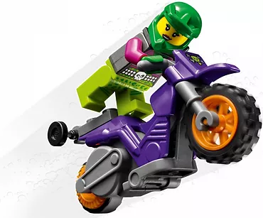 LEGO Klocki City 60296 Wheelie na motocyklu kaskaderskim