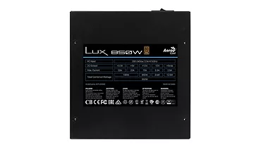 AeroCool Zasilacz LUX 850W 80+ Bronze ATX