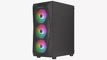 AeroCool Obudowa Falcon Acrylic USB 3.0 Mid Tower czarna