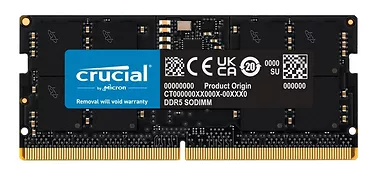 Crucial Pamięć DDR5 SODIMM 16GB/4800 CL40 (16Gbit)