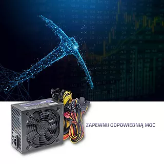 Qoltec Zasilacz ATX 1800W | 80 Plus Platinium | Gaming Miner