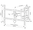 Neomounts by NewStar Uchwyt ścienny WL40-550BL16  40-65 cali