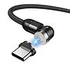 Maclean Magnetyczny kabel USB C 2m kątowy MCE475