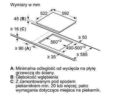 Bosch Płyta ceramiczna PKE611FP2E