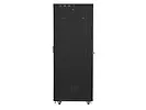 Lanberg Szafa instalacyjna RACK stojąca 19 27U 800X1000 czarna LCD (FLAT PACK)