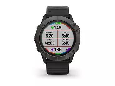 Garmin Fenix 6X Pro Solar Czarny