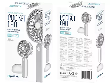 Mobilny wiatrak Platinet Pocket Fan PRDF6108