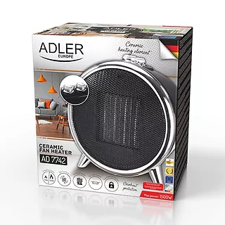 Adler Grzejnik ceramiczny AD 7742 1500W