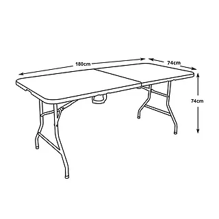 GreenBlue Stół cateringowy ogrodowy 180cm GB370