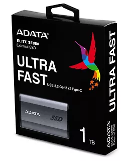 Adata Dysk SSD External SE880 1TB USB3.2A/C Gen2x2