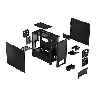 Fractal Design Obudowa Pop Air Black Solid