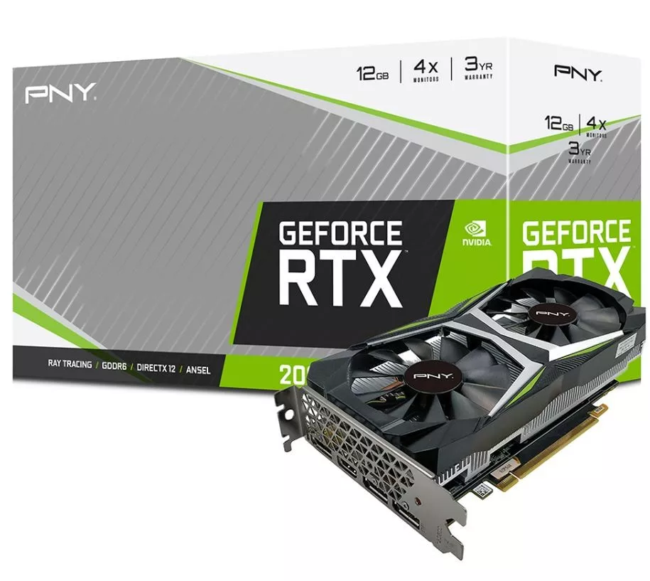 PNY Karta graficzna GeForce RTX 2060 12GB DUAL FAN