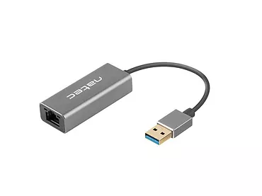 Natec Karta sieciowa Cricket USB 3.0 - RJ-45 1Gb na kablu