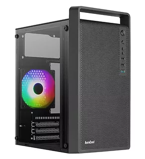 AeroCool Obudowa CS-109 Black RGB USB 3.0 Mini Tower