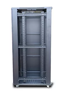 Extralink Szafa rack 42U 800x1000mm czarna stojąca