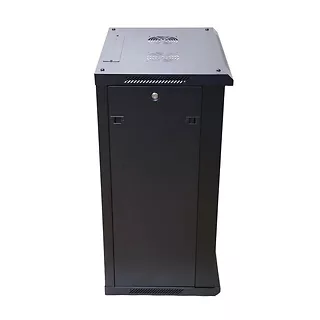 Extralink Szafa rack 18U 600x600mm czarna wisząca