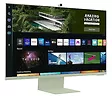 Samsung Monitor 32 cale LS32BM80GUUXEN VA 3840x2160 UHD 16:9 1xMicro HDMI/1xUSB-C+1xUSB-C (65W) 4 ms (GTG) HAS Webcam głośniki płaski zielony SMART