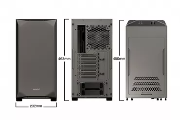 Be quiet! Obudowa Pure Base 500 Window BGW36 szara