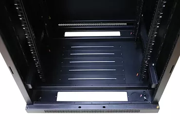 Extralink Szafa rack 22U 600x600mm czarna stojąca