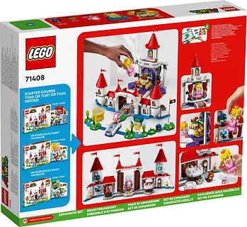 LEGO Zestaw rozszerzający Super Mario 71408 Zamek Peach