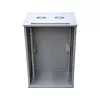 Extralink Szafa rack 18U 600x450mm szara wisząca