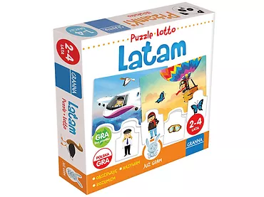 Granna Gra Edukacyjna Latam Puzzle Lotto 03994