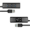 HUE-S2BP Hub 4-portowy USB 3.2 Gen 1 charging hub 1.2m   kabel, AC adapter