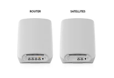 System WiFi 6 Orbi RBK763S AX5400 3-pak