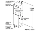 Chłodziarko-zamrażarka podblatowa KIL22NSE0