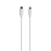 Kabel Essential USB-C - Lightning 1m, biały