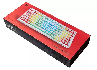 Klawiatura VOLCANO GAMER 96 BT Mechaniczna Przewodowa/Bezprzewodowa