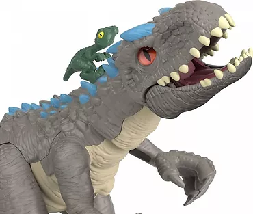 Figurka dinozaura Imaginext Jurassic Indominus Rex - Atak głową