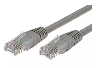 Kabel Patchcord miedziany kat.6 RJ45 UTP 2m. czarny  - paczka 10 sztuk