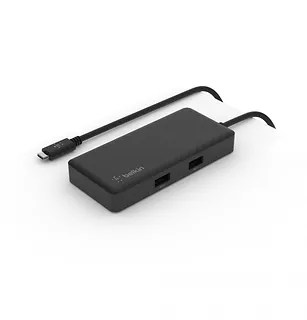 Podróżna stacja dokująca USB C 5-w-1, obsługa jednego wyświetlacza do 4K, HDMI, USB-C USB-A GbE Chromebook/PC/Mac