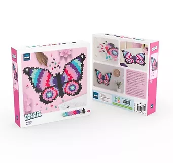 Klocki Plus Plus Puzzle po numerach - Motyl 800 elementów