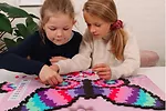 Klocki Plus Plus Puzzle po numerach - Motyl 800 elementów