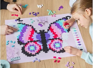 Klocki Plus Plus Puzzle po numerach - Motyl 800 elementów