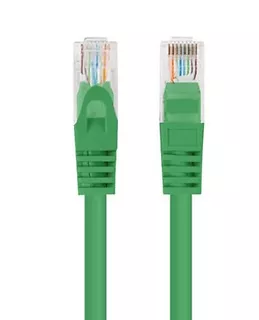 Patchcord kat.5e UTP 2m zielony 10-pak PCU5-20CC-020