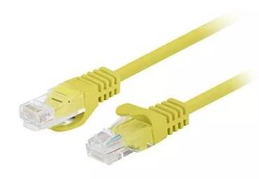 Patchcord kat.5e UTP 2m żółty 10-pak PCU5-20CC-020