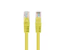 Patchcord kat.6 UTP 1M 10-pack fluke passed żółty